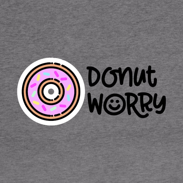 Donut Worry by Pulpixel